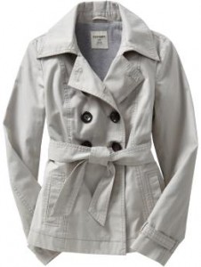 Neutral Trench from Old Navy