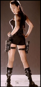 Lara Croft a.k.a. Angelina Jolie