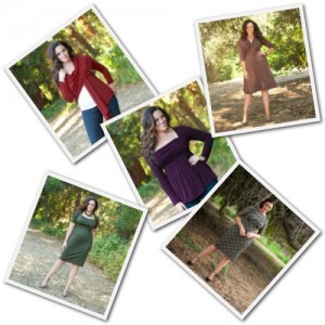 plus size tops and dresses from Kiyonna