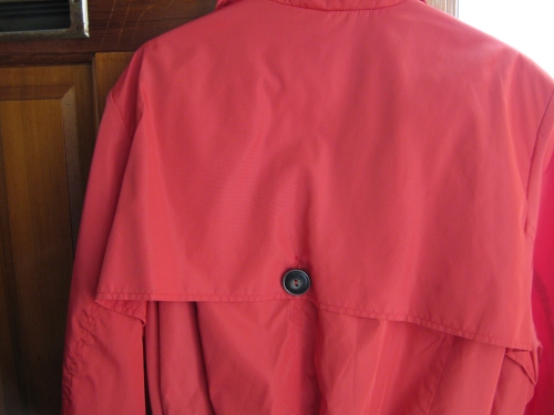 back of trench coat from Penningtons