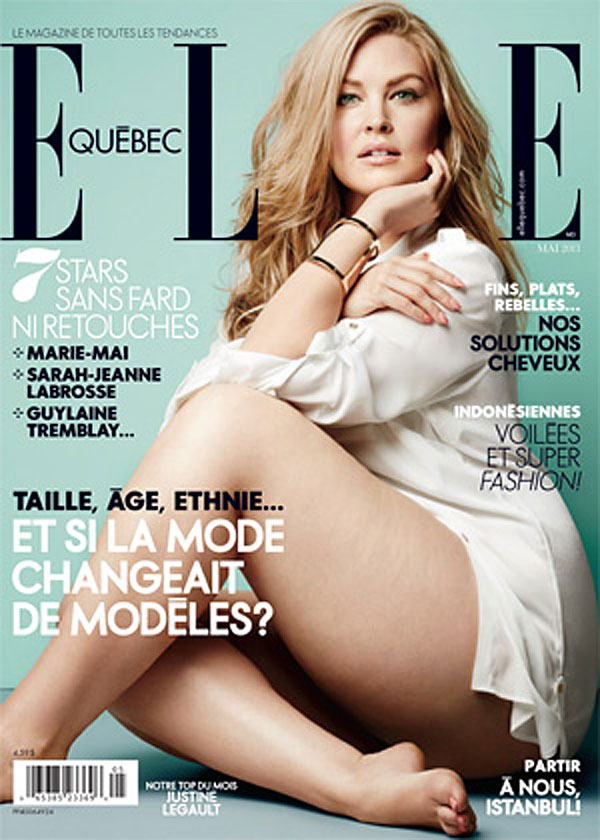 Justine LeGault for the May Issue of Elle Quebec!