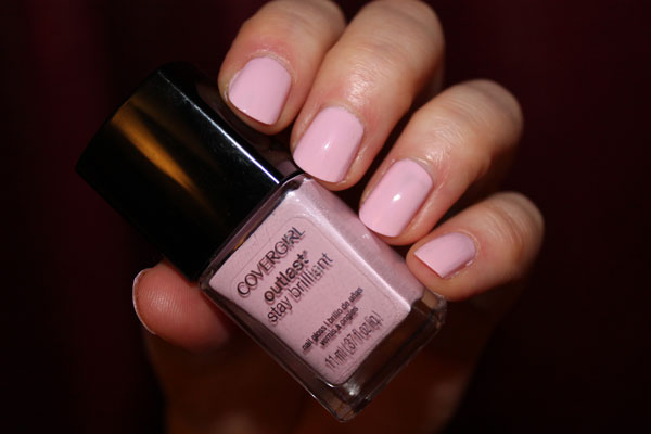 Cover Girl Pink-finity nail polish. 
