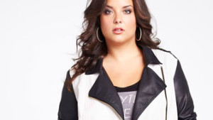 I love this black and white two tone jacket.