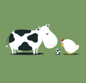 Threadless-Cow-Chick-Tshirt