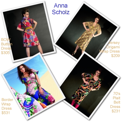 Anna Scholz Pattern Dresses
