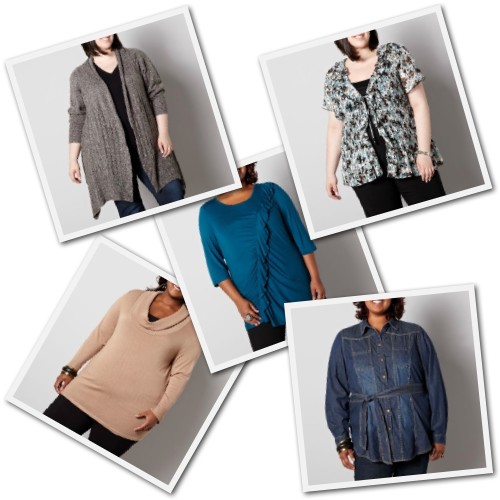 plus size tops from Penningtons