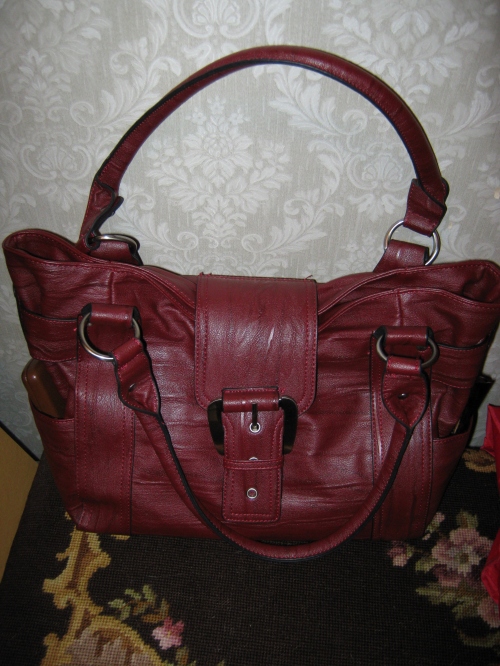 Dark Red Purse from Naturalizer