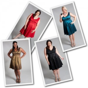plus size holiday dresses from SwakDesigns