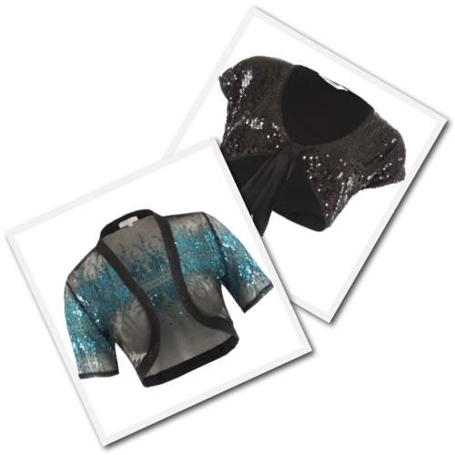 plus size sequin shrugs from Yours Clothing