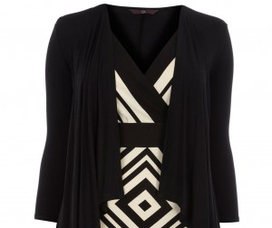 plus size geometric top from Evans