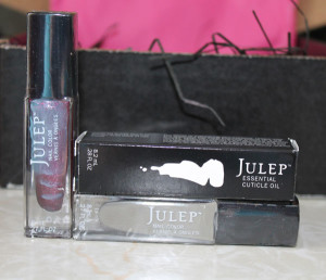 Lisa and Petra shades of Julep nail polish from Julep Maven mail order.