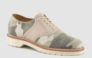 Camouglage loafers from Dr. Martens.